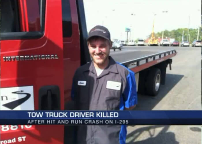 Aaa tow truck driver killed